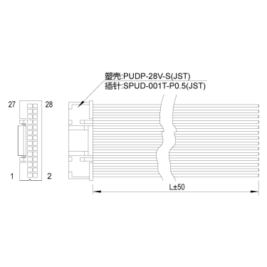 1101-500-1-配套通訊和IO線束 1101-500-1-配套通訊和IO線束
