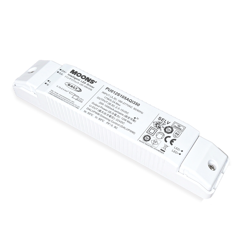 PU012S105AQI350-1-12W/20W/30W DALI單路輸出電源 PU012S105AQI350-1-12W/20W/30W DALI單路輸出電源