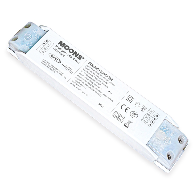 PU030S150AQI350 Ver.CCC-1-12W/20W/30W DALI單路輸出電源